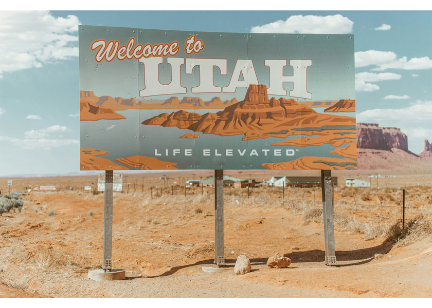 Welcome to Utah! life elevated
